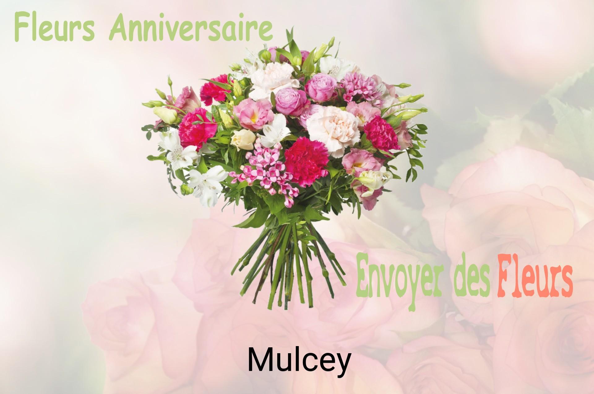 Bouquet de fleurs d’anniversaire livré à Mulcey