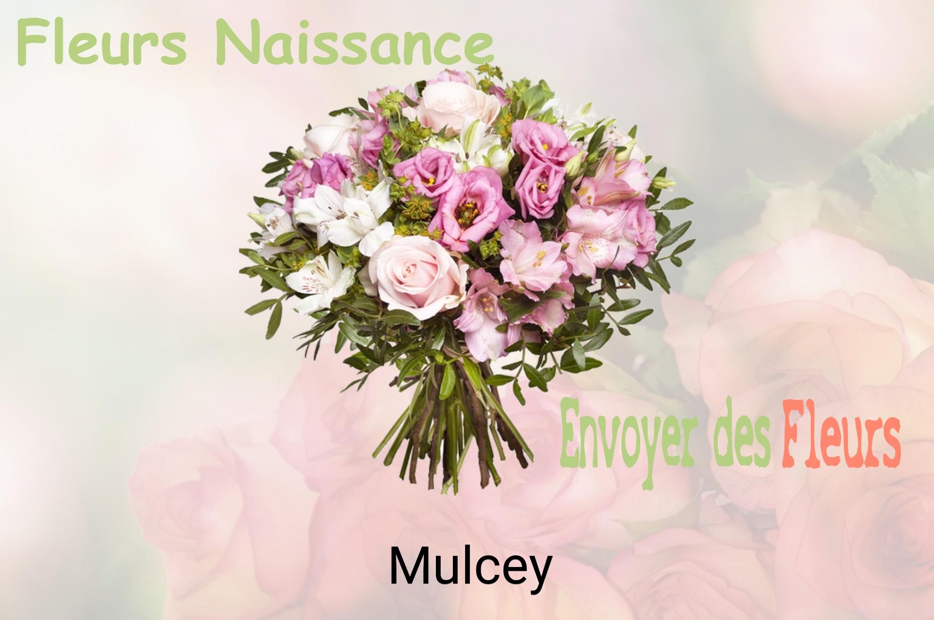 Bouquet de fleurs de naissance livré à Mulcey